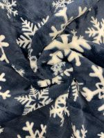 Deka mikrovlákno s beránkem 150x200 cm modrá