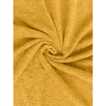 Prostěradlo Froté Lux do postýlky 70x140 cm žlutá