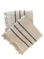 Ručník Mikuláš 50x100 cm s třásněmi světle šedý Ručník Mikuláš 50x100 cm s třásněmi světle šedý