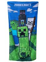 Carbotex Dětská osuška Minecraft Mobi útočí