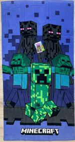 Carbotex Dětská osuška Minecraft Enderman Monster