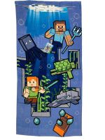 Carbotex Dětská osuška Minecraft Život pod hladinou