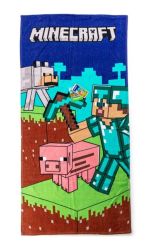 Carbotex Dětská osuška Minecraft Objev svůj Svět