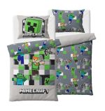 Carbotex Dětské povlečení Minecraft Objev svůj Svět