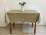 PVC ubrus zlatý 180x140 cm