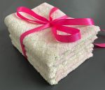 4dílná sada dětských ručníků krém-růžová (29) 4dílná sada dětských ručníků krém-růžová (29)