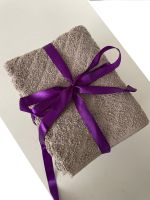 4dílná sada dětských ručníků světle hnědá (22)