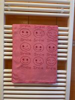Rychleschnoucí osuška Smile 70x140 cm růžová