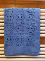 Rychleschnoucí osuška Smile 70x140 cm modrá