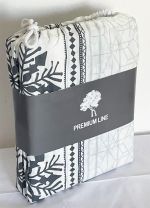 Vánoční bavlněné povlečení Šedá zima 140x200, 70x90 cm Vánoční bavlněné povlečení Šedá zima 140x200, 70x90 cm