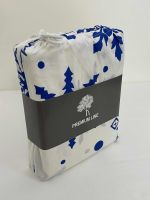 Vánoční bavlněné povlečení Vločky modrobílé 140x200, 70x90 cm Vánoční bavlněné povlečení Vločky modrobílé 140x200, 70x90 cm