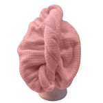 Turban na vlasy vafle, růžový
