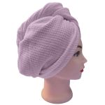 Turban na vlasy vafle, světle fialový Turban na vlasy vafle, světle fialový