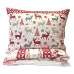 Vánoční povlečení Sváteční mix 140x200, 70x90 cm