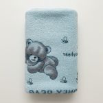 Ručník froté Medvídek 50x100 cm modrý