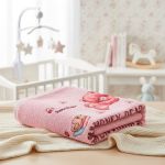 Osuška froté Medvídek 70x140 cm růžová