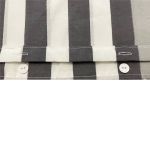 Povlak na polštář Ramira šedá 70x90 cm, knoflíky