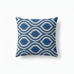 Sada polštářků Geometry modrý 1 - 40x40 cm 3+1 zdarma (34)
