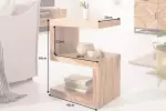 Odkládací stolek MAKASSAR 60 CM masiv sheesham