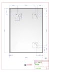 Zrcadlo CRYSTAL 60x90 CM s fazetou