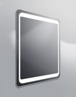 Zrcadlo STELLA 70x50 CM s LED osvětlením a se zaoblenými rohy