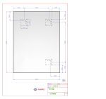 Zrcadlo PURE 60x80 CM s leštěnou hranou