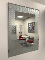 Zrcadlo SPACE 60x80 CM s potiskem motivu