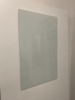 Tabule WHITE BOARD z bílého skla 88x55 CM