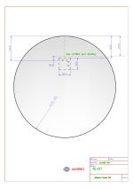 Zrcadlo AMBIENTE Ø 50 CM s LED osvětlením