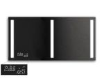 Zrcadlo na míru LUMINA LED 120x50 CM se třemi LED podsvícenými pruhy