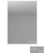 Zrcadlo na míru MOONLIGHT SENZOR 40x40 CM s 2 cm podsvíceným okrajem a se senzorem