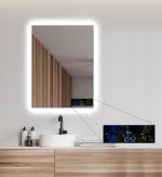 Zrcadlo na míru STARLIGHT AMBIENTE 50x70 CM s bočním a předním LED podsvícením po celém obvodu Zrcadlo na míru STARLIGHT AMBIENTE 50x70 CM s bočním a předním LED podsvícením po celém obvodu