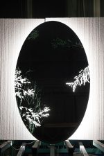 Pískované zrcadlo ´Odpočinek´ 100x60 CM S podsvícení