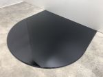 Ochranné sklo pod kamna a ke krbům FIREGLASS 8 mm černé 100x100 CM
