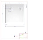 Zrcadlo CRYSTAL 70x70 CM s fazetou