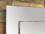 Skládané zrcadlo dekorativní ROMY 45x150 CM s leštěnou hranou