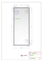Zrcadlo GLOSSY 50x120 CM s fazetou