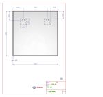 Zrcadlo CRYSTAL 60x60 CM s fazetou