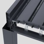 Bioklimatická pergola INTRO PLUS 6x3 m volně stojící Bioklimatická pergola INTRO PLUS 6x3 m volně stojící