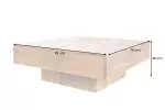 Obývací sestava MBG 4, masiv sheesham