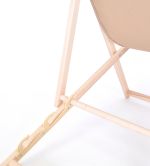 Bahama POLYESTER lehátko dřevěné přírodní - BÉŽOVÉ Bahama POLYESTER lehátko dřevěné přírodní - BÉŽOVÉ