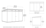 CORTINA domek 11x7