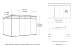 PENT Signature HORIZONTAL domek 11x7 - hnědý