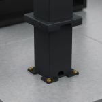 Bioklimatická pergola INTRO DUO 4x4 m, hliník - volně stojící