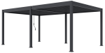 Bioklimatická pergola INTRO DUO 6x4 m, hliník - volně stojící