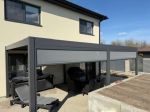 Bioklimatická pergola INTRO DUO 7,2x3,6 m, hliník - volně stojící