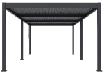 Bioklimatická pergola INTRO DUO 7,2x3,6 m, hliník - volně stojící