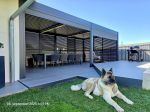 Bioklimatická pergola INTRO DUO 7,2x3,6 m, hliník - volně stojící