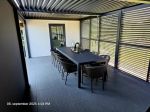 Bioklimatická pergola INTRO DUO 7,2x3,6 m, hliník - volně stojící