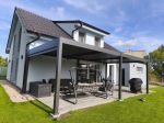 Bioklimatická pergola INTRO DUO 8x4 m, hliník - volně stojící
